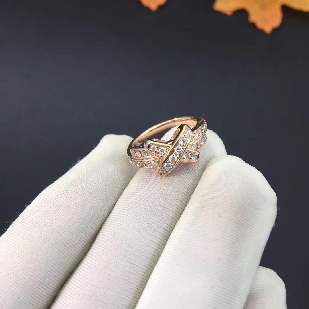[Aurora]JEUX DE RING PINK GOLD DIAMOND