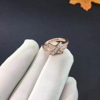 [Aurora]JEUX DE RING PINK GOLD DIAMOND