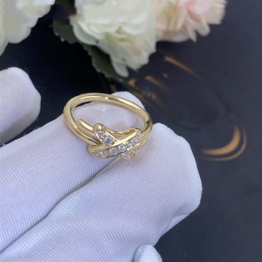 [Aurora]JEUX DE GOLD DIAMOND RING
