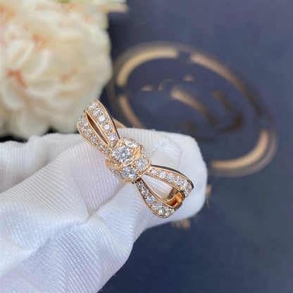 [Aurora]LIENS PINK GOLD DIAMOND RING
