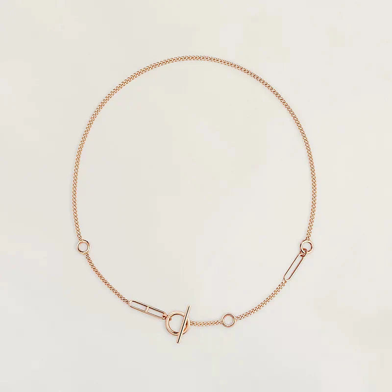 [Aurora]HM STERLING CHAINE D'ANCRE HEART