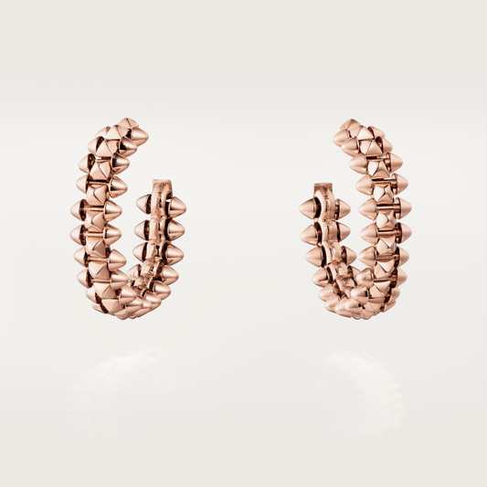 [Aurora]CLASH SMALL HOOP EARRINGS