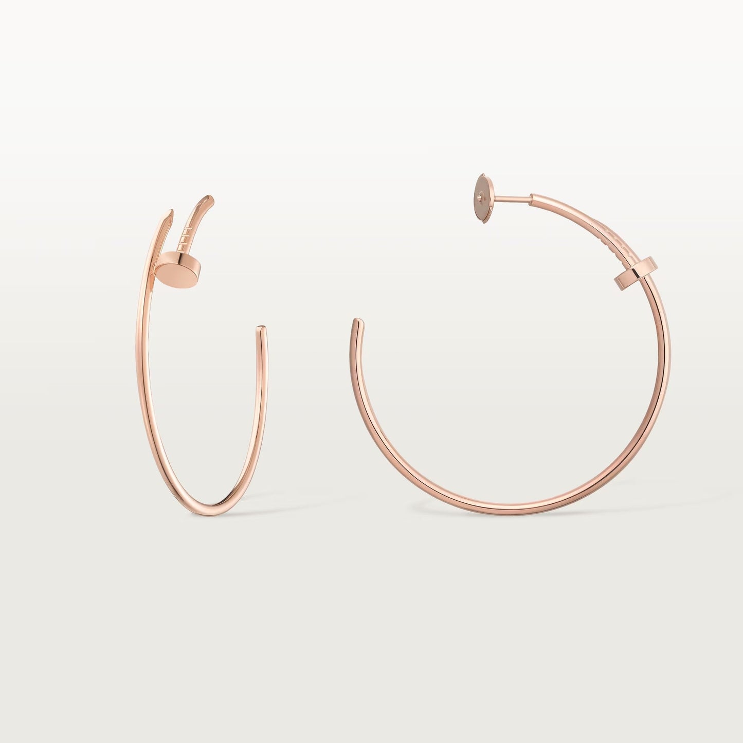 [AURORA]JUSTE NO DIAMOND LARGE EARRINGS