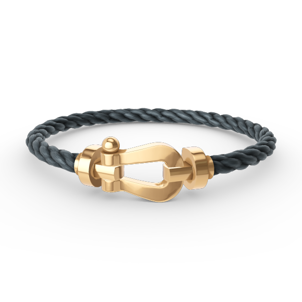 [AURORA]FORCE GROSSES HUFEISENARMBAND OHNE DIAMANT GOLD