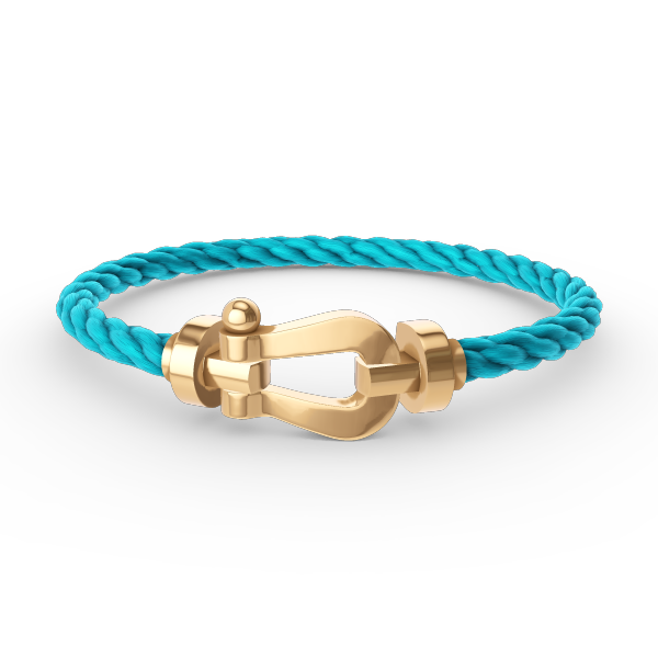 [AURORA]FORCE GROSSES HUFEISENARMBAND OHNE DIAMANT GOLD