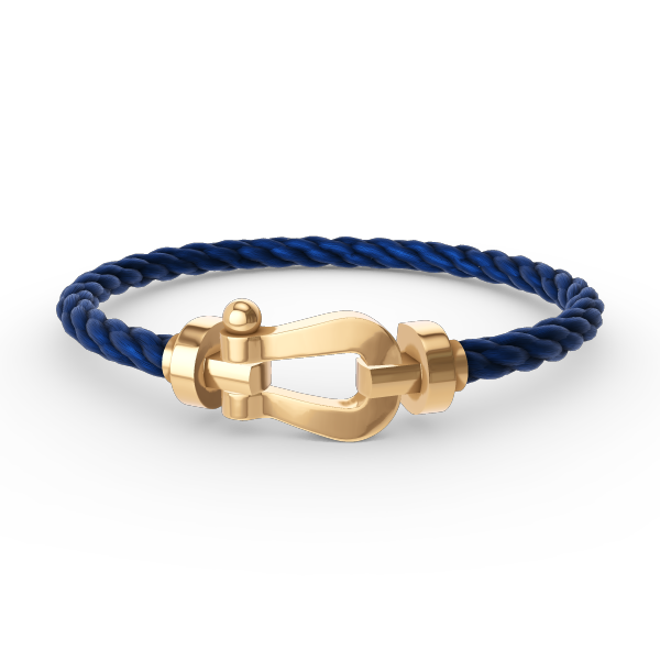 [AURORA]FORCE GROSSES HUFEISENARMBAND OHNE DIAMANT GOLD