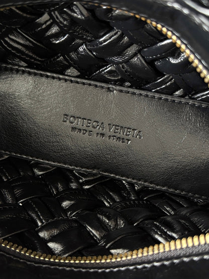 KELIMERO CHA-CHA CLUTCH 28.5 IN BLACK LAMBSKIN