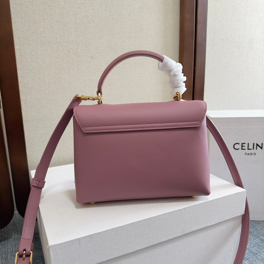 NINO BAG 20 IN OPIUM SOFT CALFSKIN GOLD HARDWARE