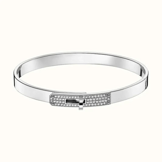 [AURORA]KELLY SILVER DIAMOND BRACELET