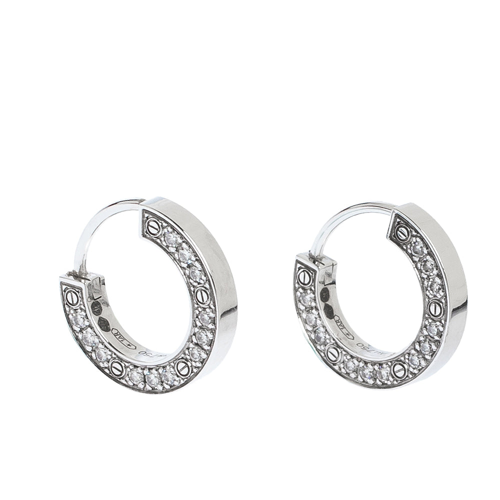 [Aurora]LOVE DIAMOND EARRINGS
