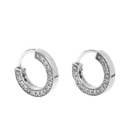 [Aurora]LOVE DIAMOND EARRINGS