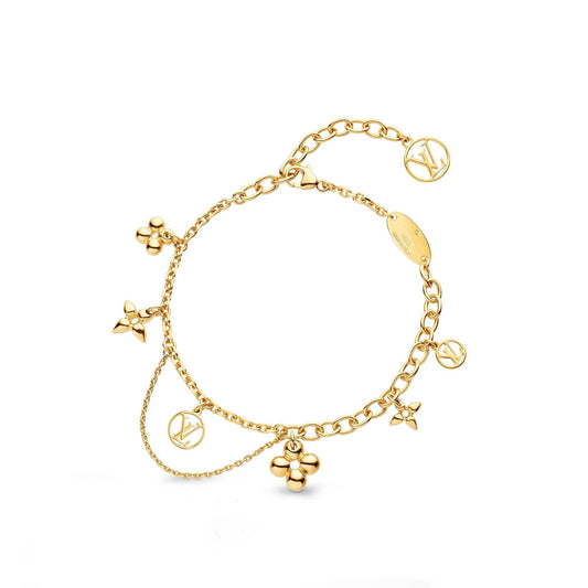 [Aurora]BLOOMING PINK GOLD MOP BRACELET