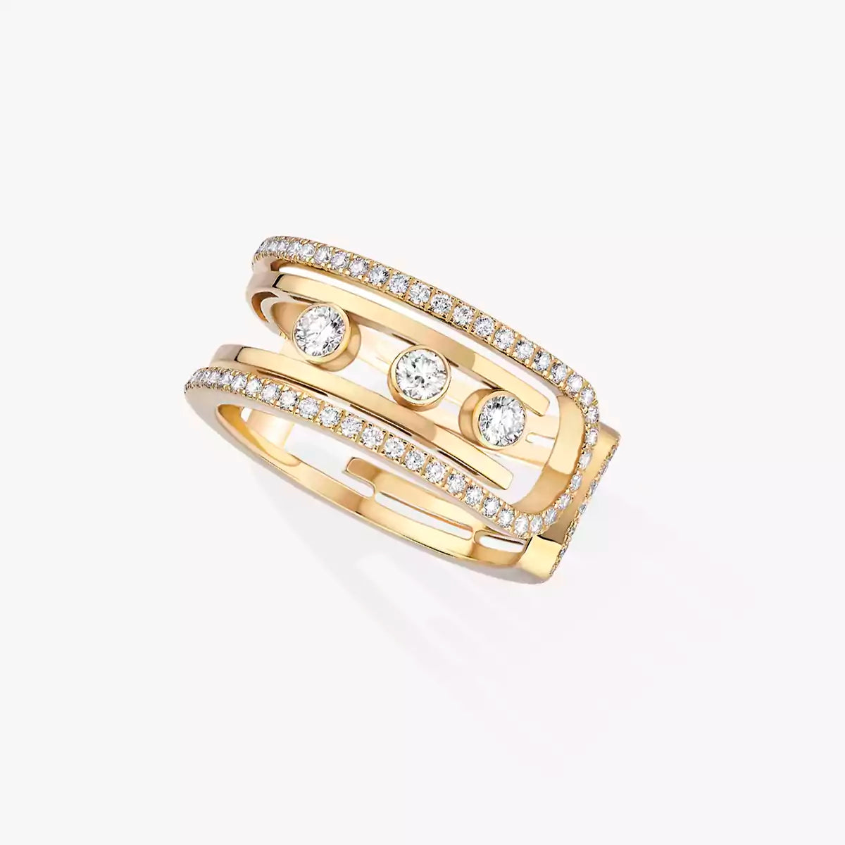 [AURORA]Move 10th Diamond Ring in Gold