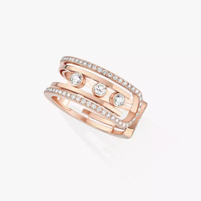[AURORA]Move 10th Diamond Ring in Gold