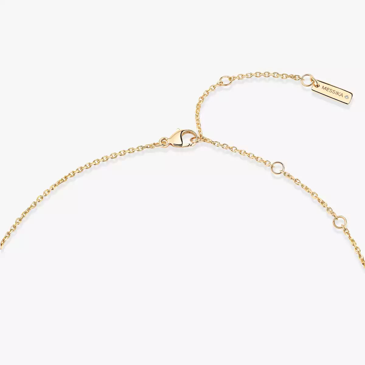 [AURORA]Lucky Eye Diamond Necklace in Rose Gold and Turquoise