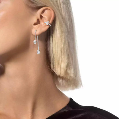 [AURORA]Diamond Drop Earrings My Twin