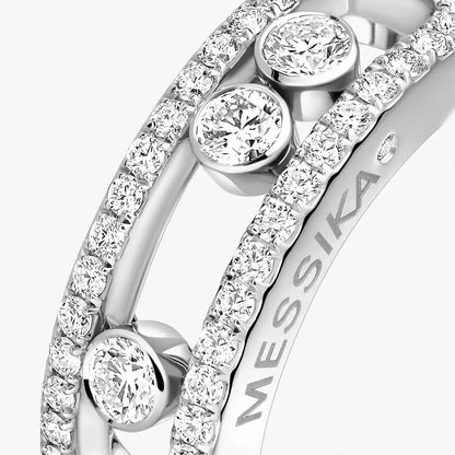 [AURORA] Move Gold Diamond Pave_ Ring