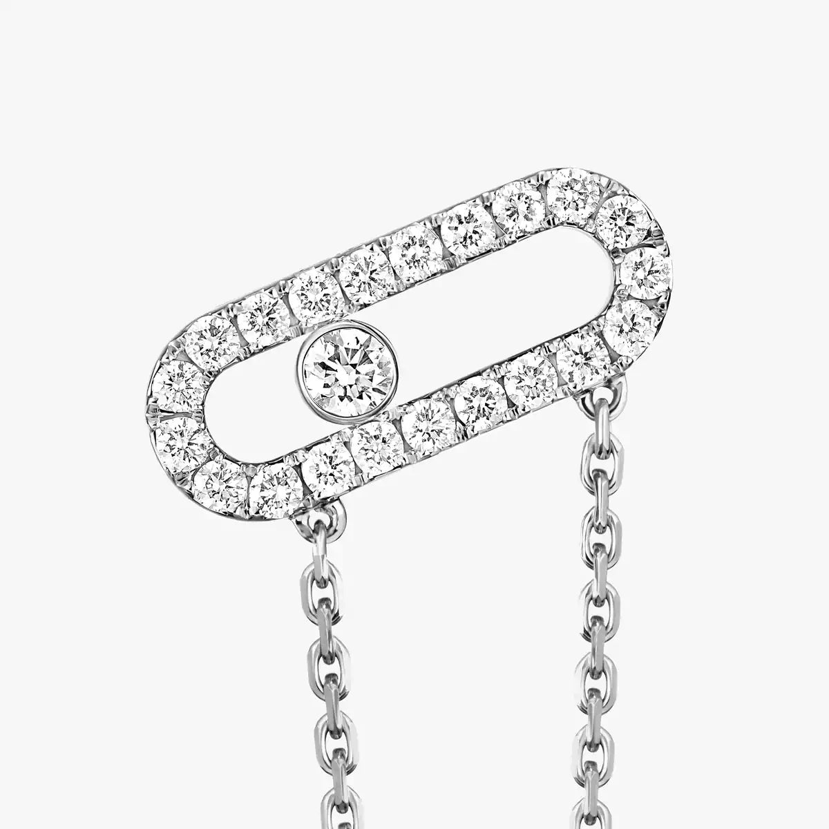 [AURORA]Move Uno Diamond Earrings