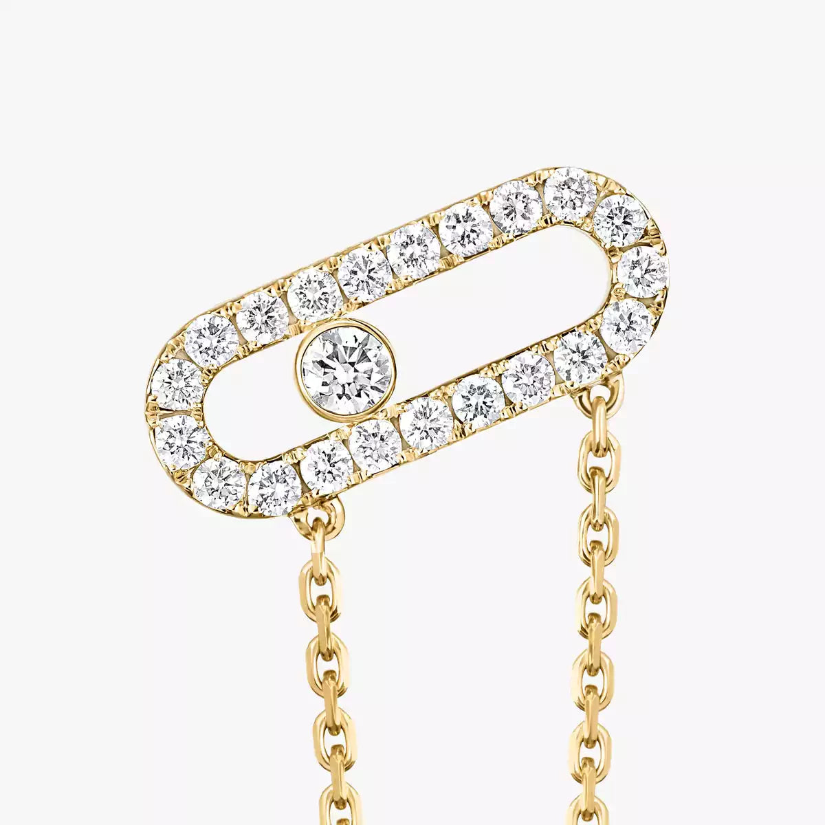 [AURORA]Move Uno Diamond Earrings