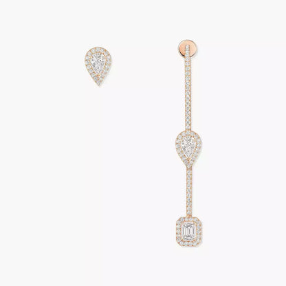 [AURORA]Diamond Drop Earrings My Twin