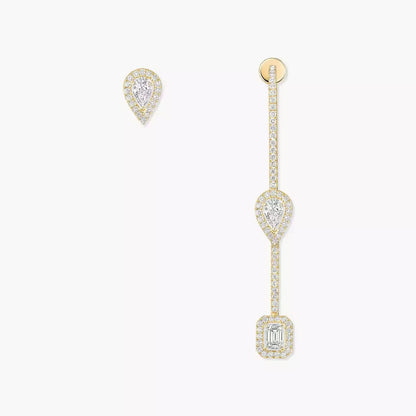 [AURORA]Diamond Drop Earrings My Twin