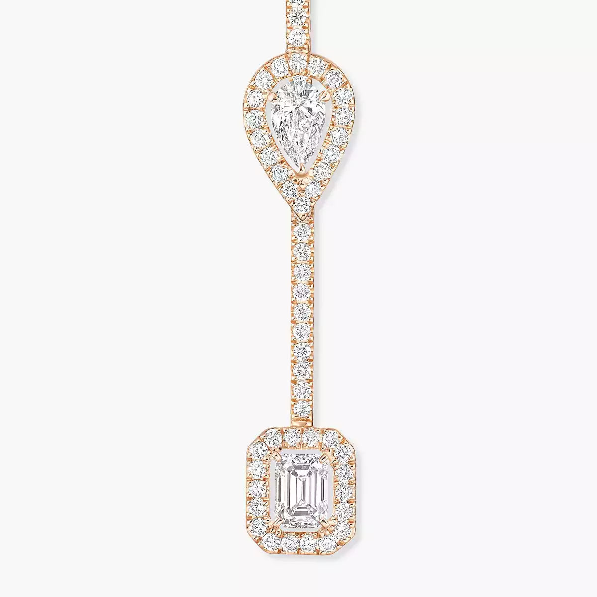 [AURORA]Diamond Drop Earrings My Twin