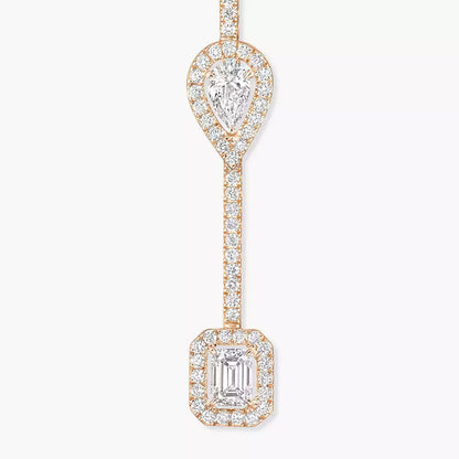 [AURORA]Diamond Drop Earrings My Twin