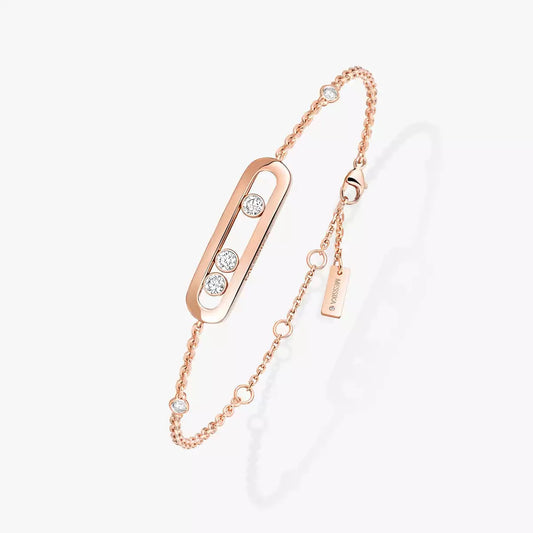 [AURORA]Baby Move Diamond Bracelet