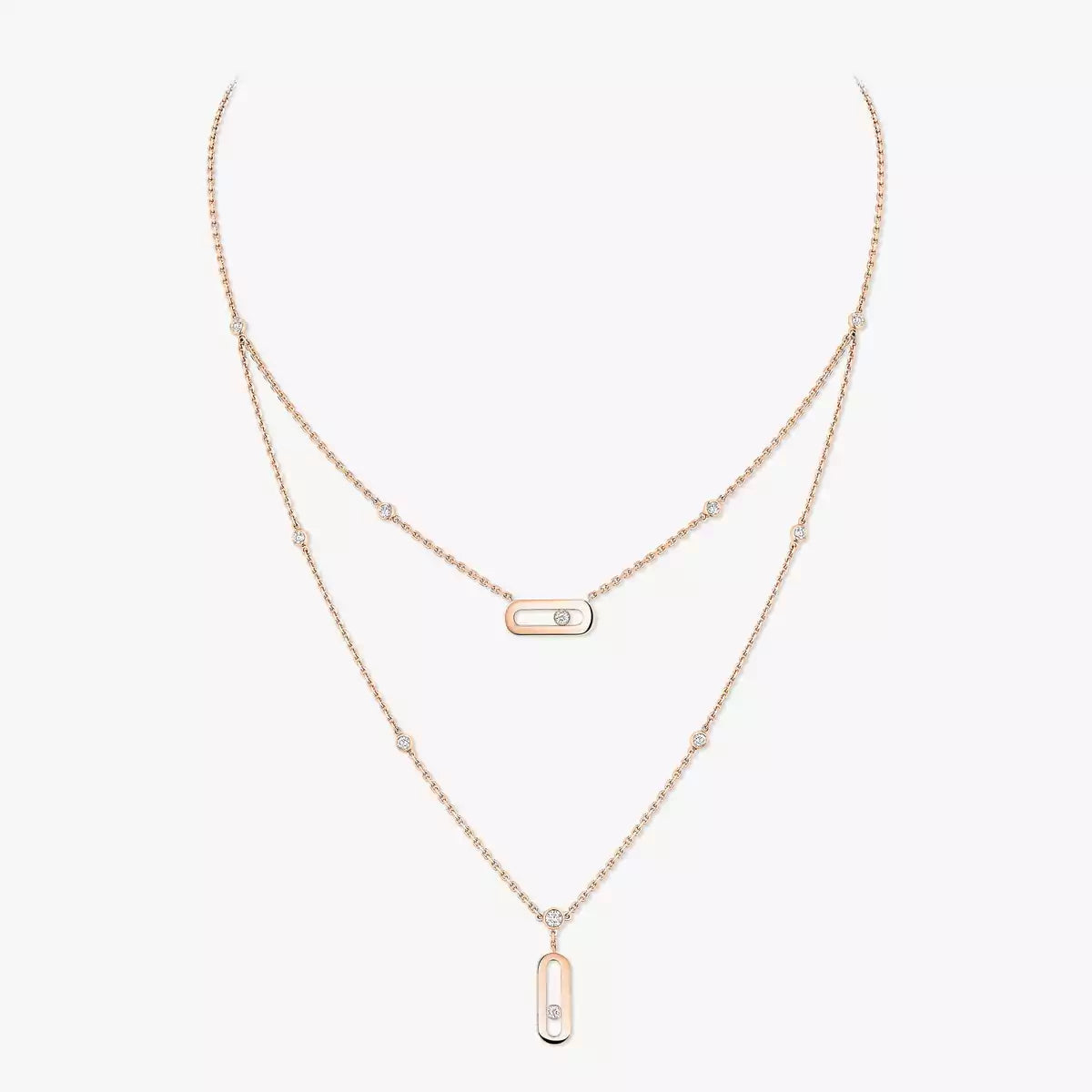 [AURORA] Move Uno Diamond Necklace