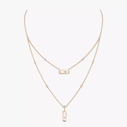 [AURORA] Move Uno Diamond Necklace