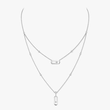 [AURORA] Move Uno Diamond Necklace
