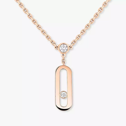 [AURORA] Move Uno Diamond Necklace