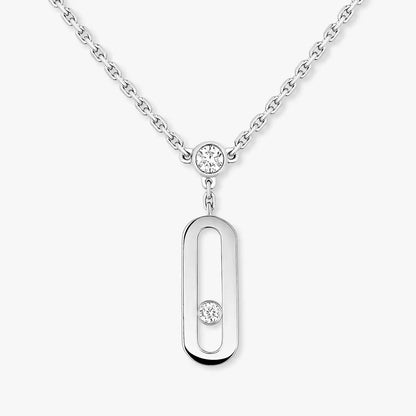 [AURORA] Move Uno Diamond Necklace