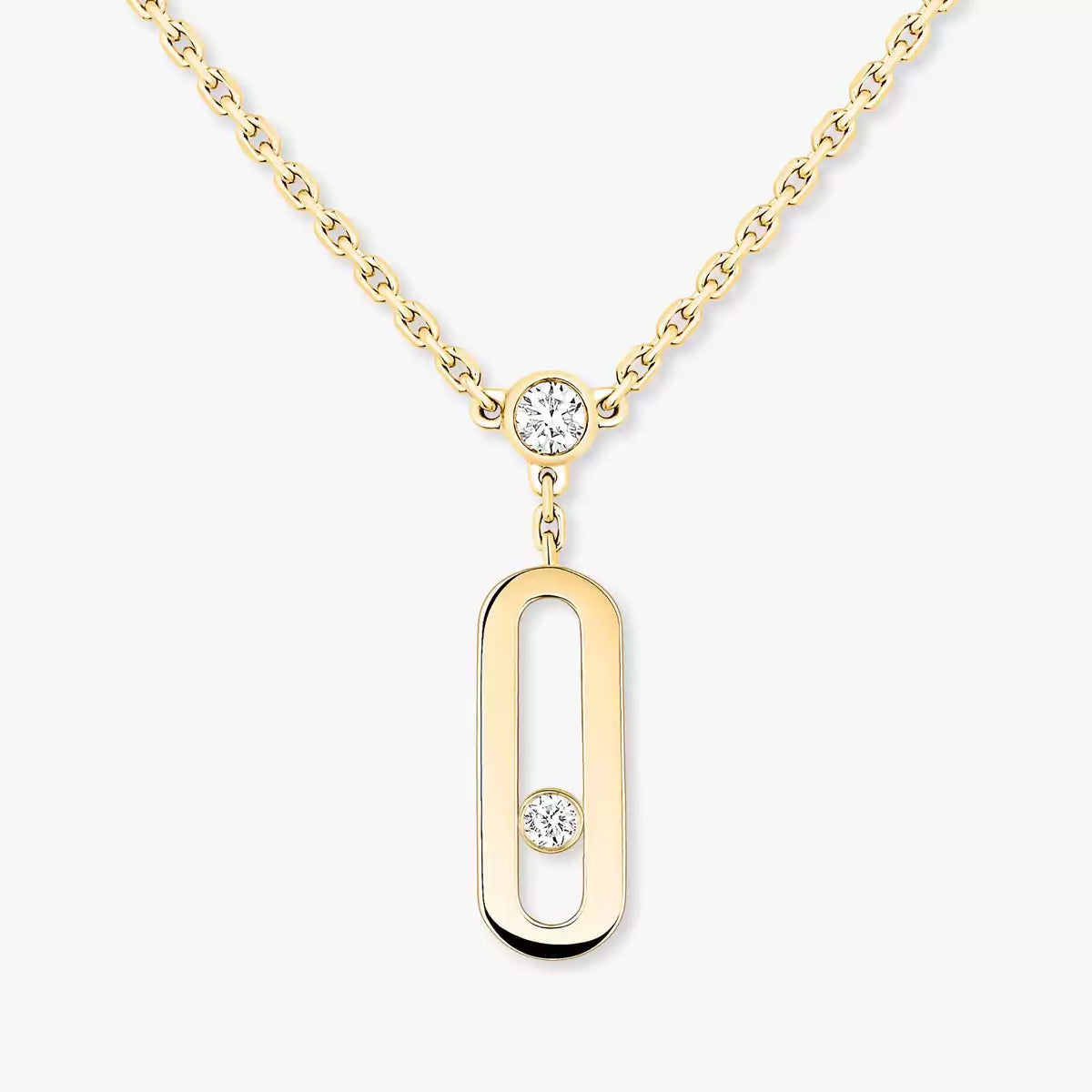 [AURORA] Move Uno Diamond Necklace