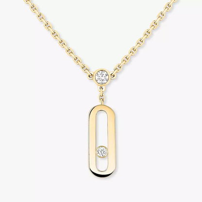 [AURORA] Move Uno Diamond Necklace