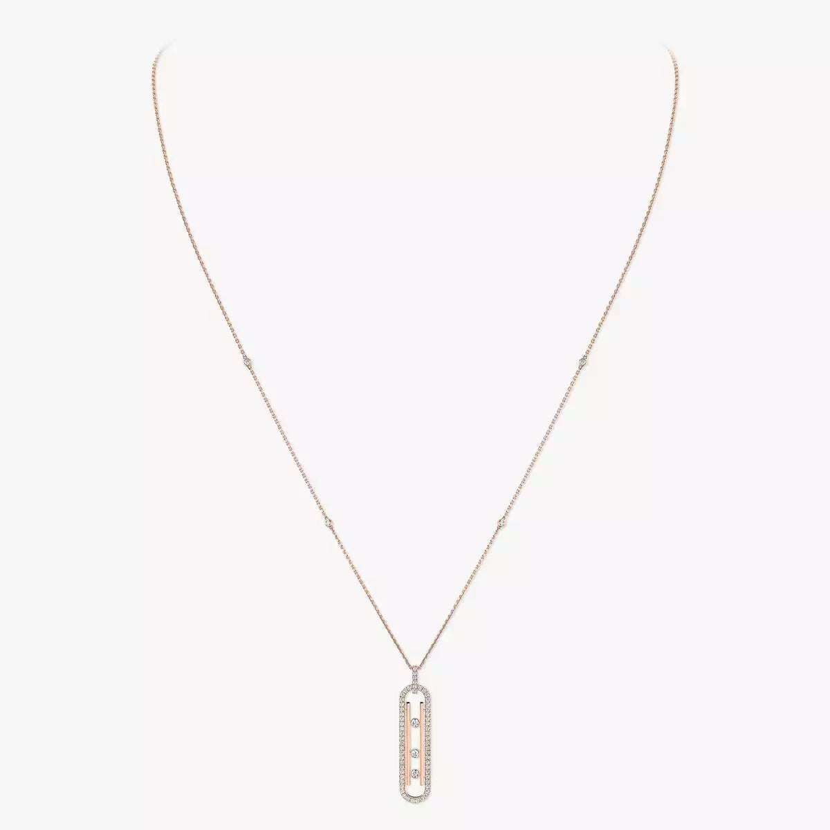 [AURORA]Diamond Necklace Move 10Th