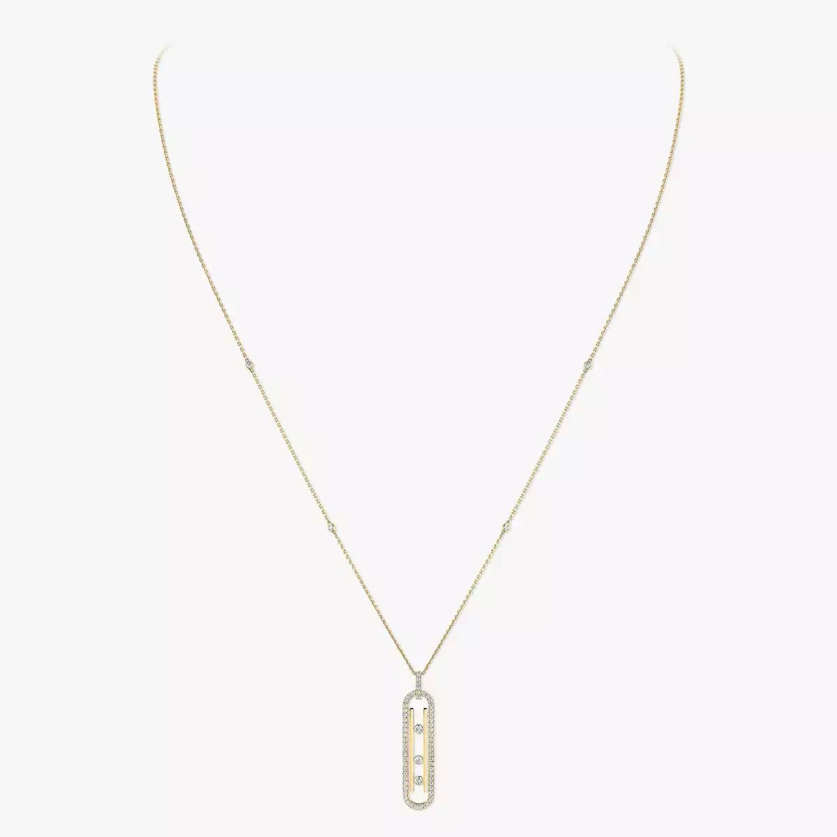 [AURORA]Diamond Necklace Move 10Th