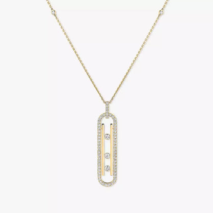 [AURORA]Diamond Necklace Move 10Th