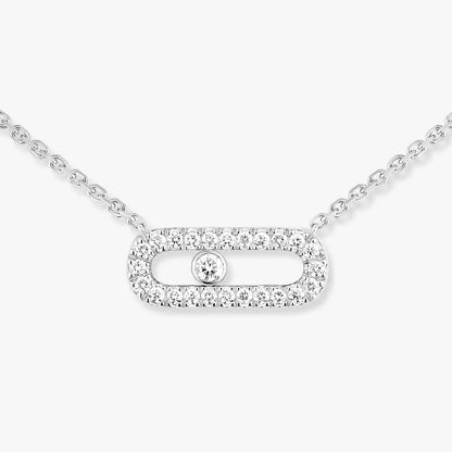[AURORA]Diamond Necklace Move Uno