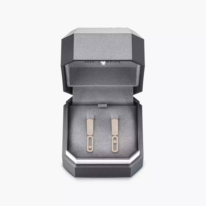 [AURORA]Imperial Move SM Diamond Earrings