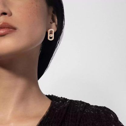 [AURORA]So Move Pave_-Set Diamond Earrings in Silver