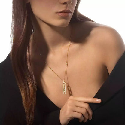[AURORA]Diamond Necklace Move 10Th