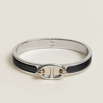 [AURORA]CLIC CHAINE SILVER BRACELET