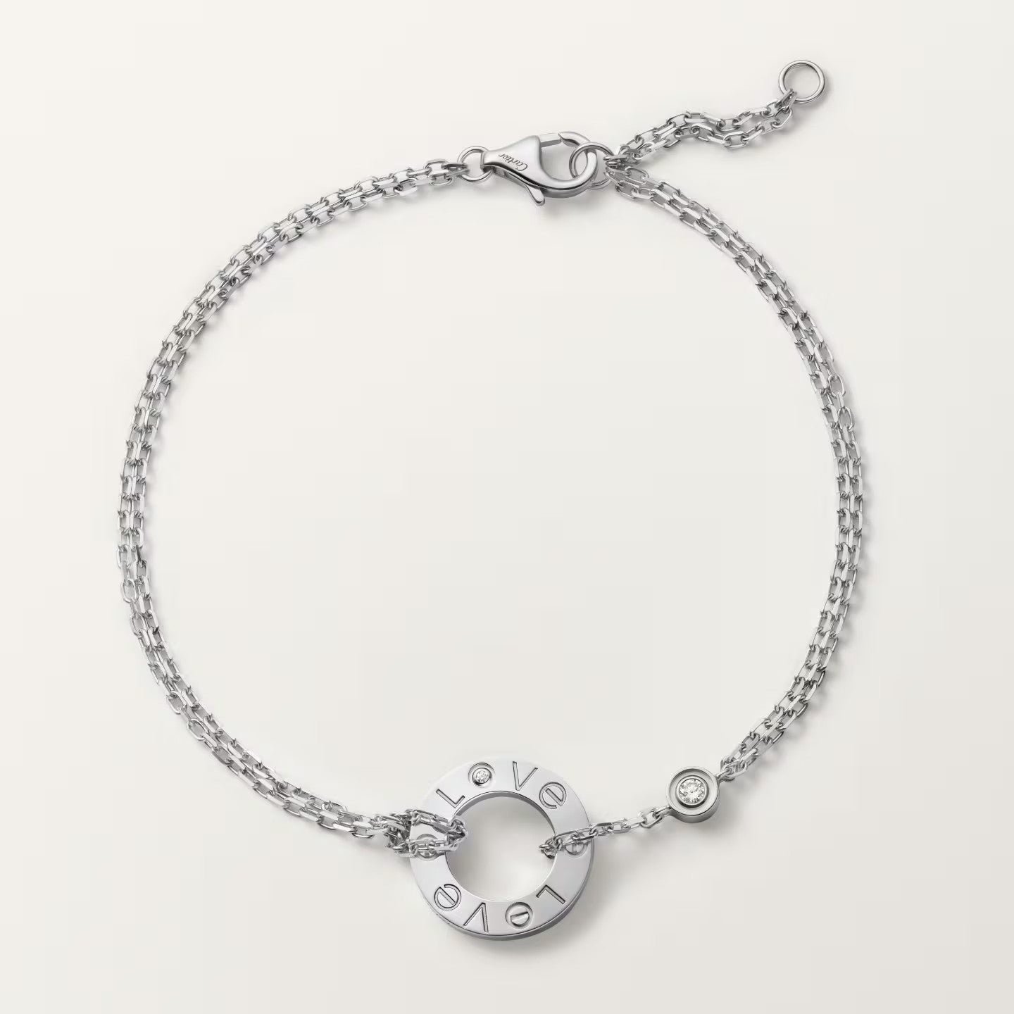 [AURORA]LOVE BRACELET 2 DIAMOND