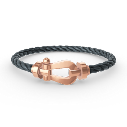 [Aurora]FORCE LARGE HORSESHOE NO DIAMOND BRACELET ROSE GOLD