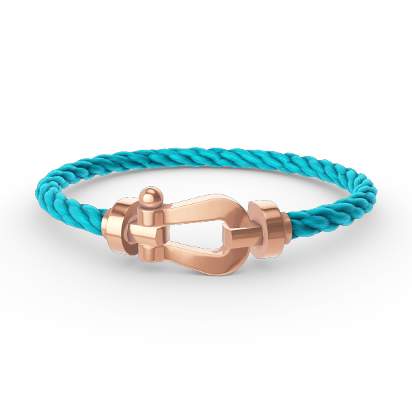 [AURORA]FORCE GROSSES HUFEISENARMBAND OHNE DIAMANT ROSÉGOLD