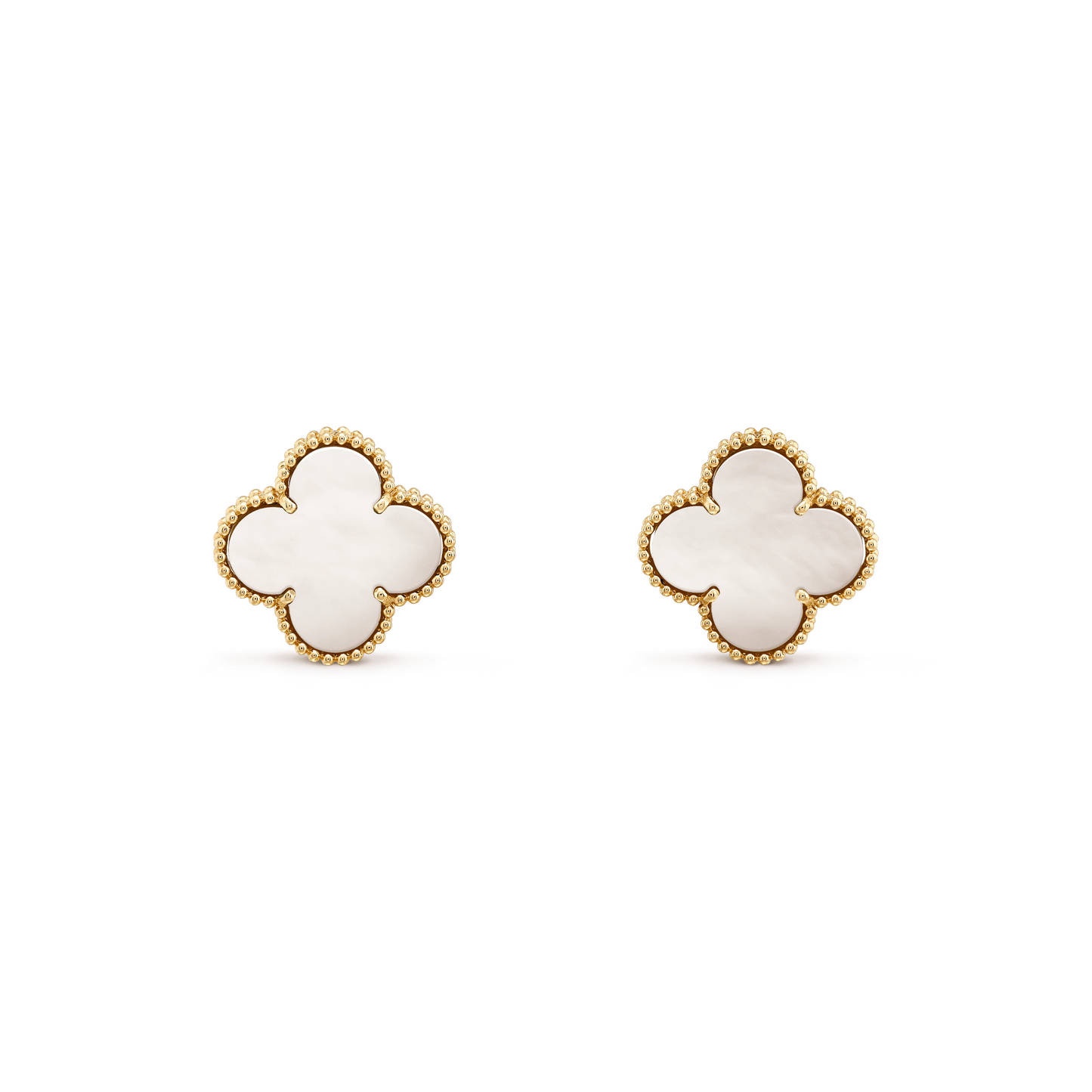 [Aurora]CLOVER MINI GOLD EARRINGS