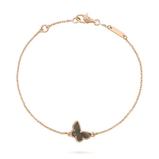 [Aurora]BUTTERFLY DARK MOP BUTTERFLY BRACELET