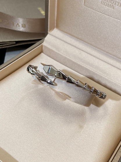 [Aurora]SERPENTI VIPER SILVER BRACELET