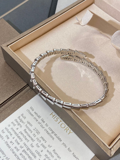 [Aurora]SERPENTI VIPER SILVER BRACELET